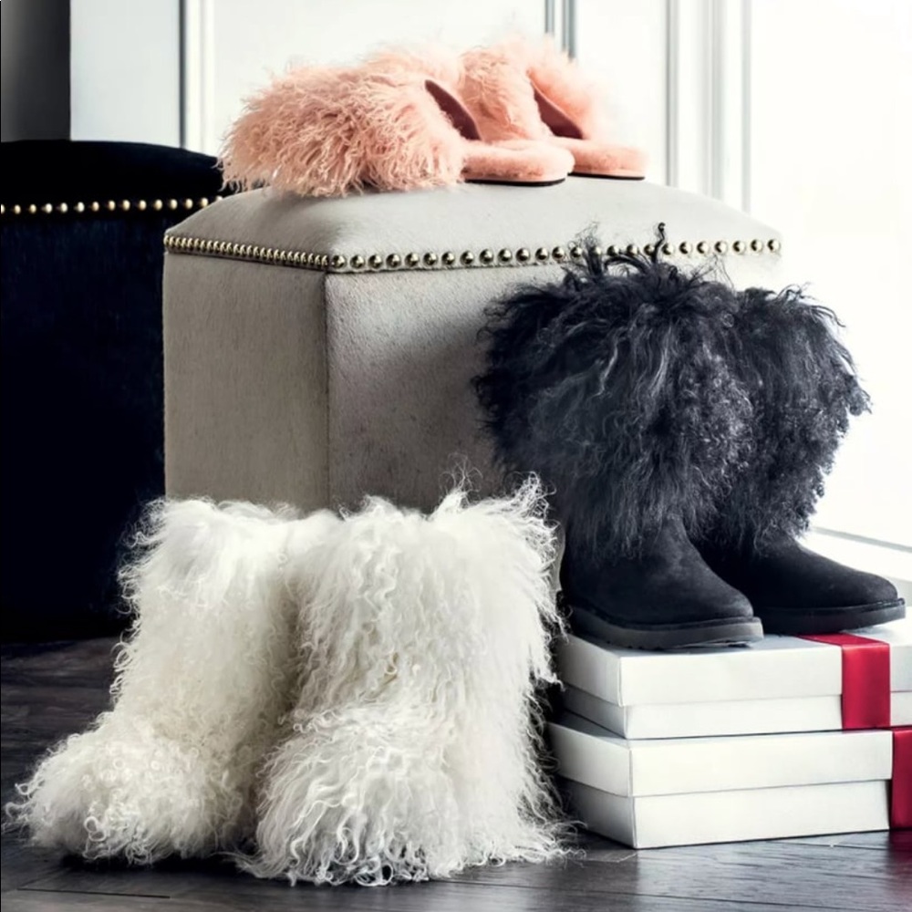 UGG Mama Mongolian fur boots